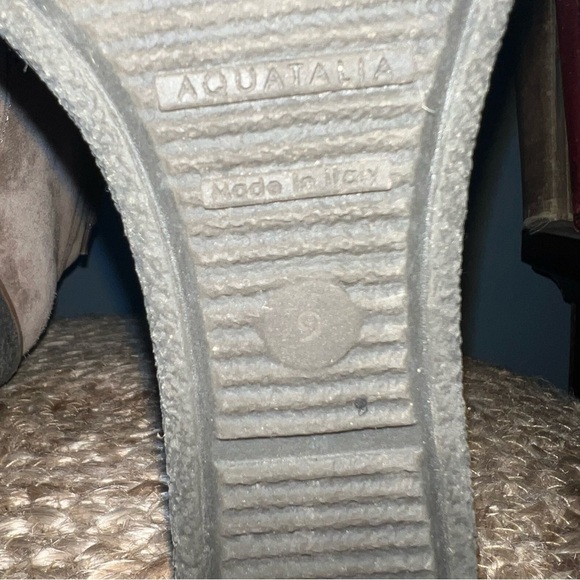 Aquatalia Vianna Suede Wedge Booties - Picture 8 of 8